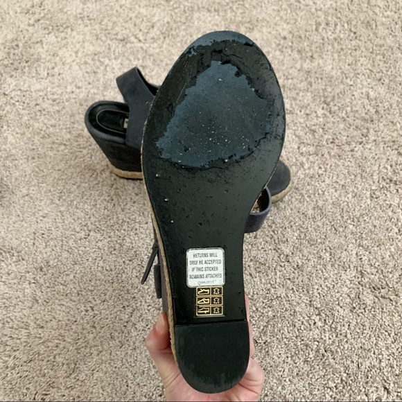 Balenciaga Charcoal Grey Suede Wedges - Picture 7 of 10